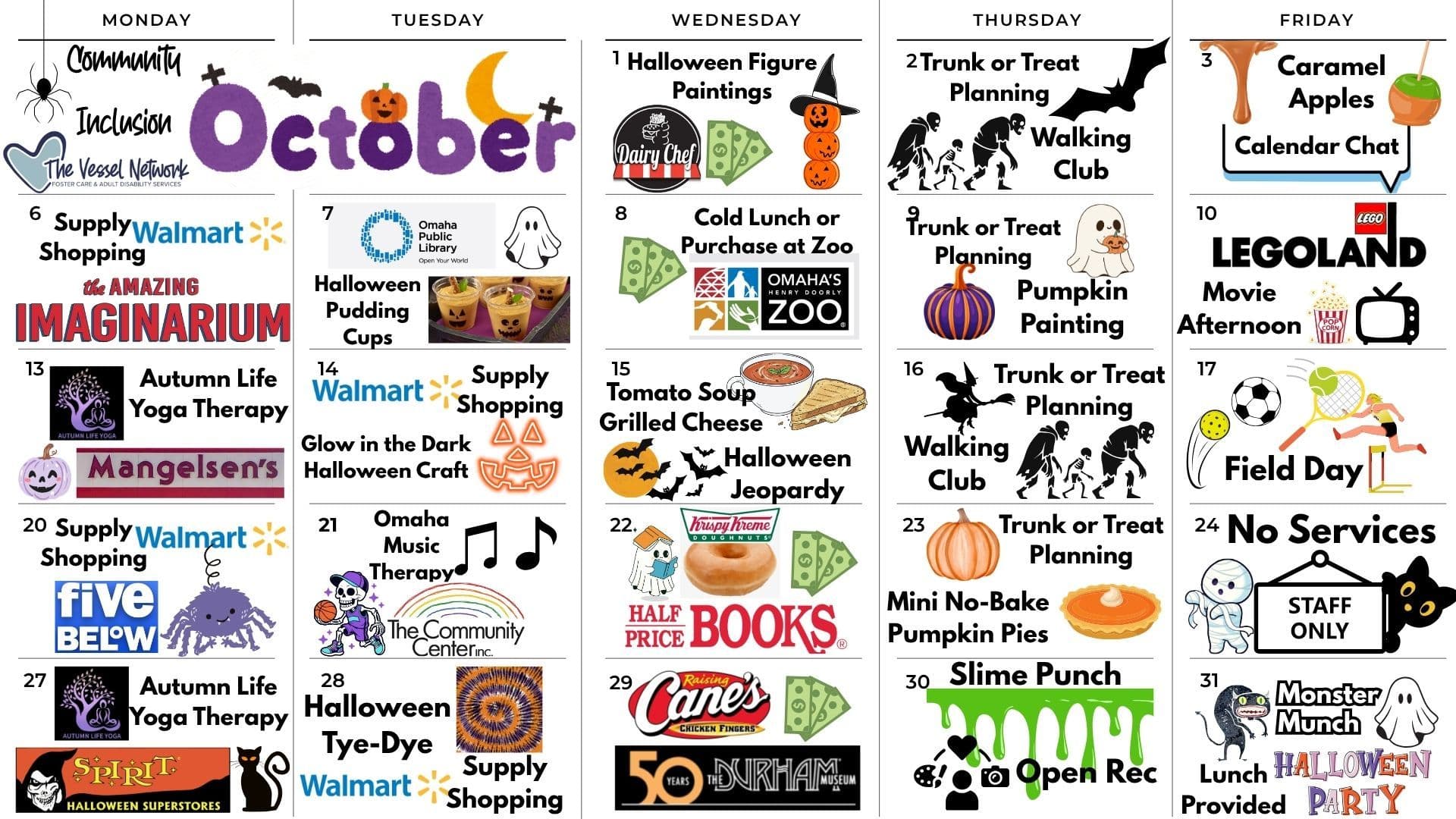 Events Calendary - September